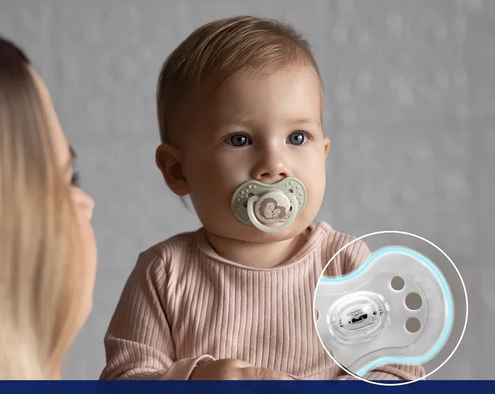 LOVI Night&Day - 2 x smoczek silikonowy dynamiczny 0-6 m | Boy