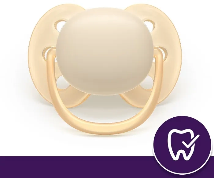 smoczek ortodontyczny oddychający elastyczny avent ultra soft