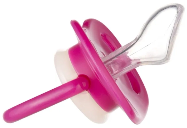 CANPOL BABIES Love & Sea - smoczek uspokajający silikon 0-6 m anatomiczny | różowy