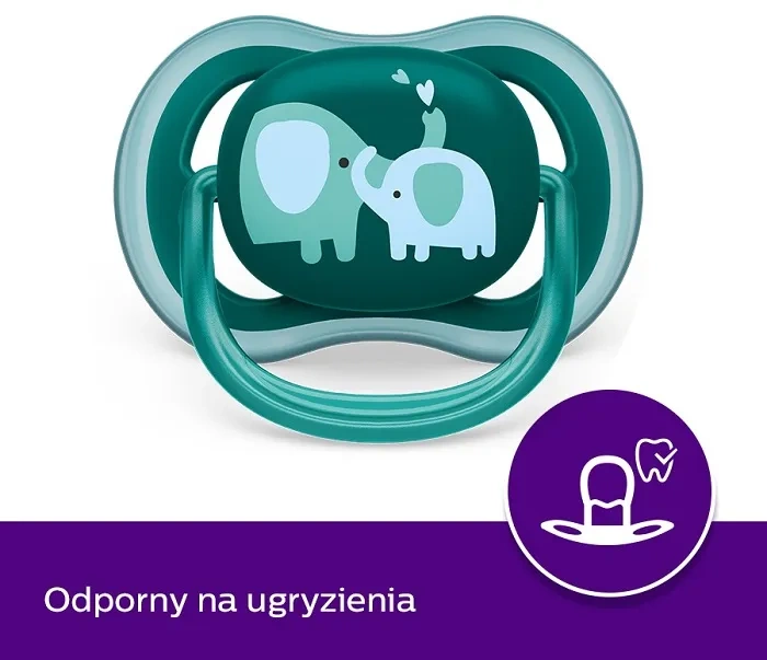 PHILIPS AVENT Ultra Air - smoczek ortodontyczny 2 szt. | 18 m+