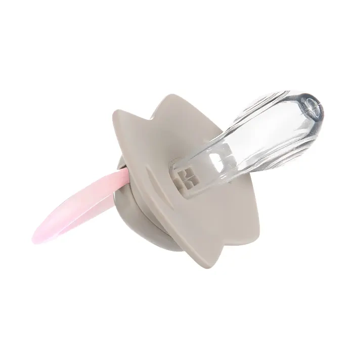 CANPOL BABIES - smoczek silikonowy 6-18m symetryczny świecący w ciemności | SLEEPY KOALA Girl 2szt.