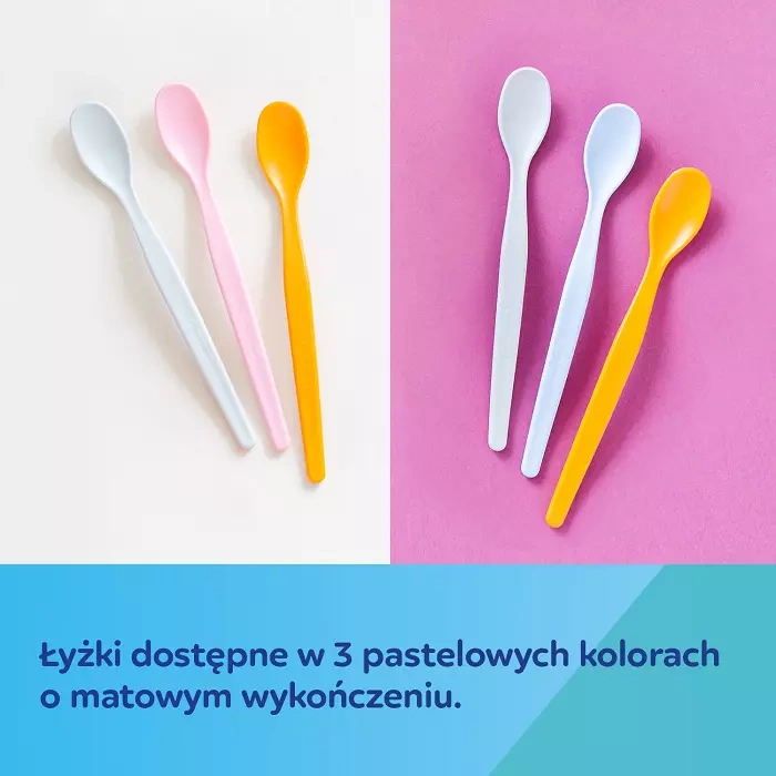 CANPOL BABIES - zestaw pierwszych łyżeczek do karmienia 3szt.