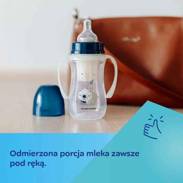 CANPOL BABIES - pojemniki na mleko w proszku do butelki 3 szt.