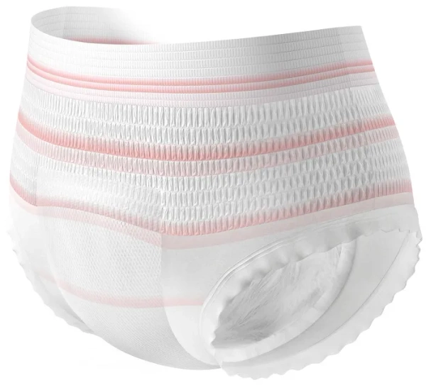 CANPOL BABIES - ultrachłonne jednorazowe majtki poporodowe 2w1 z podkładem 5 szt. | L/XL