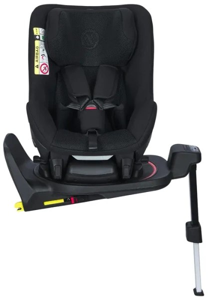 AVIONAUT Aerofix RWF Airflow - fotelik samochodowy 0-18,5 kg + obrotowa baza IQ Orbit | Black