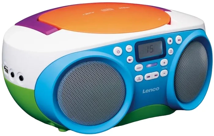 LENCO SCD-41 - przenośne radio FM z odtwarzaczem CD i USB
