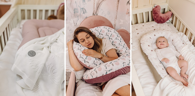 YOONCO Dmuchawce - kocyk bambusowy 80x100 cm | Biały