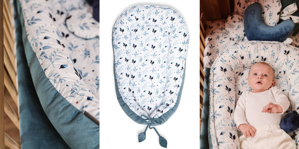 YOONCO - kokon niemowlęcy Standard 55x90 cm | Berry