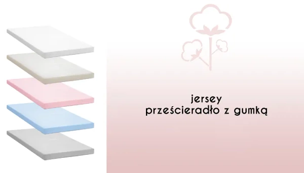 YOONCO - bawełniane prześcieradło do kołyski 90 x 40 cm | Kremowe