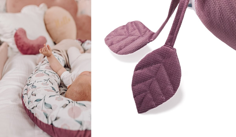 YOONCO - kokon niemowlęcy Standard 55x90 cm | Flower