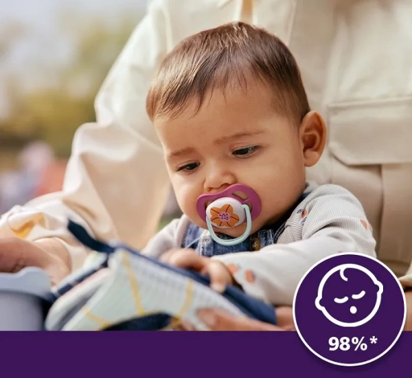 PHILIPS AVENT Ultra Air - smoczek ortodontyczny 2 szt. | 6-18 m