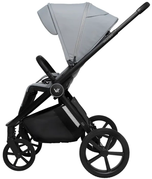 MUUVO Go - wózek spacerowy z akcesoriami | Steel