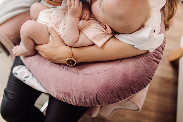 YOONCO - poduszka wielofunkcyjna duża Ptaszek | Flower Velvet