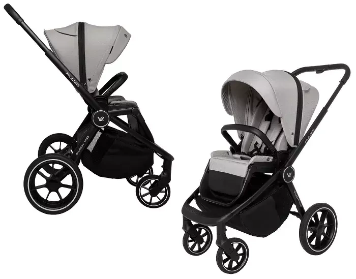 MUUVO Quick 4.0 - wózek spacerowy | Steel Grey