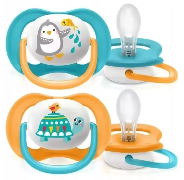 PHILIPS AVENT Ultra Air - smoczek ortodontyczny 2 szt. | 6-18 m