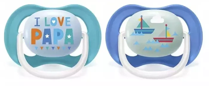 PHILIPS AVENT Ultra Air - smoczek ortodontyczny 2 szt. | 6-18 m