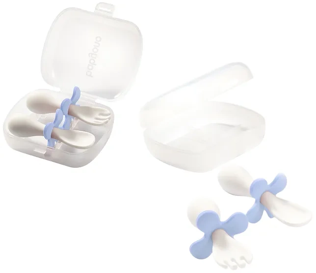 BABYONO - ergonomiczne sztućce z ogranicznikiem 12 m+
