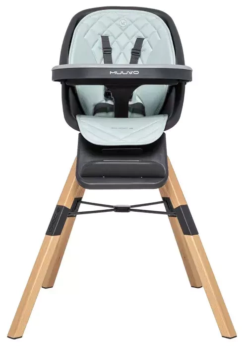 MUUVO Choc 2 - krzesełko do karmienia 3w1 | Mint