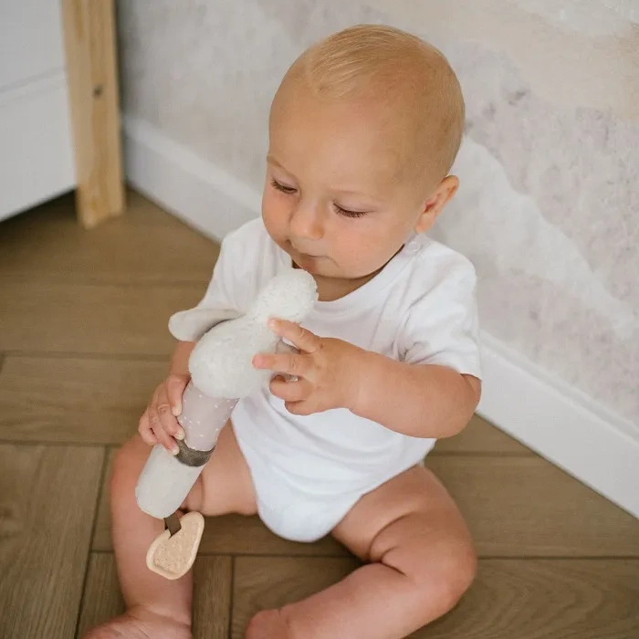 BABYONO Goose Zoe - piszczek z gryzakiem