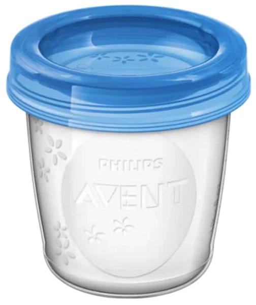 PHILIPS AVENT - pojemniki do przechowywania pokarmu 180 ml | 5 sztuk