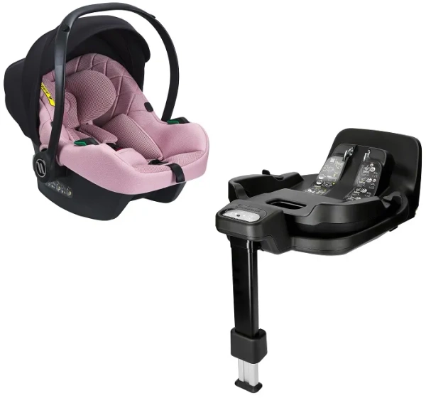 AVIONAUT Cosmo Airflow - fotelik samochodowy 40-87 cm + obrotowa baza IQ Orbit | Pink