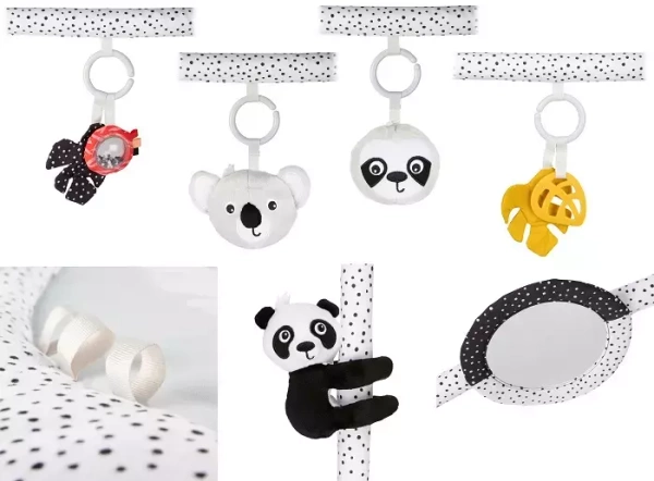 CANPOL BABIES - mata edukacyjna sensoryczna z lusterkiem | BabiesBoo