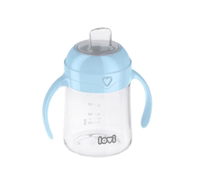 LOVI - pierwszy kubek z ustnikiem 150 ml Blue | 6m+