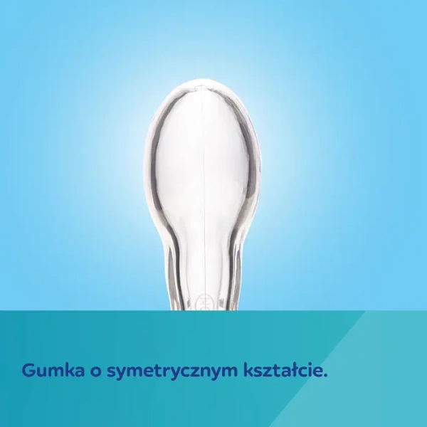 CANPOL BABIES - smoczek uspokajający silikon 0-6m symetryczny BUNNY&COMPANY | różowy