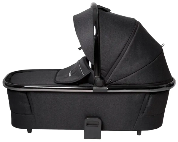 MUUVO Quick 3.0 Black Chrome - gondola XL do wózka | Jet Black