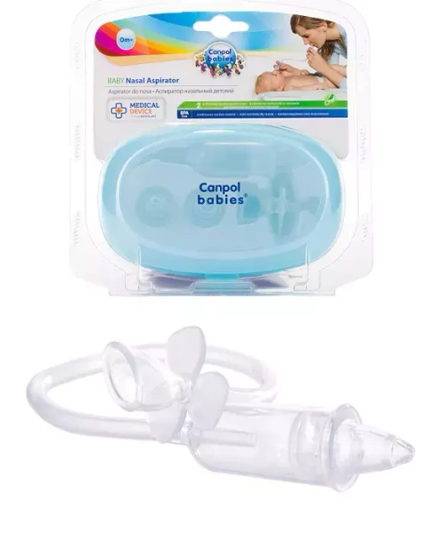 CANPOL BABIES - aspirator do nosa + etui