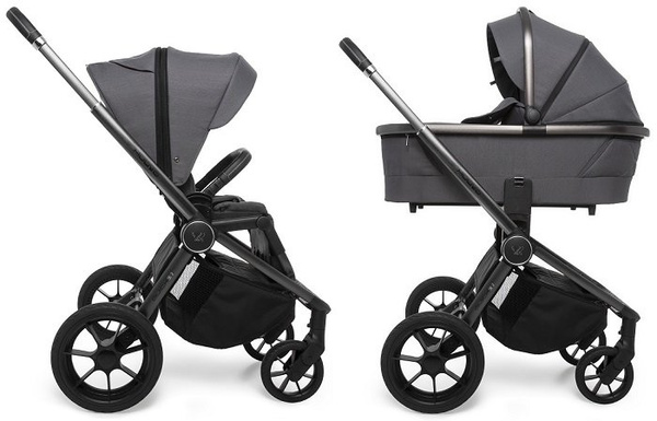 MUUVO Quick SE 2 - wózek wielofunkcyjny, zestaw 2w1 | Diamond Graphite