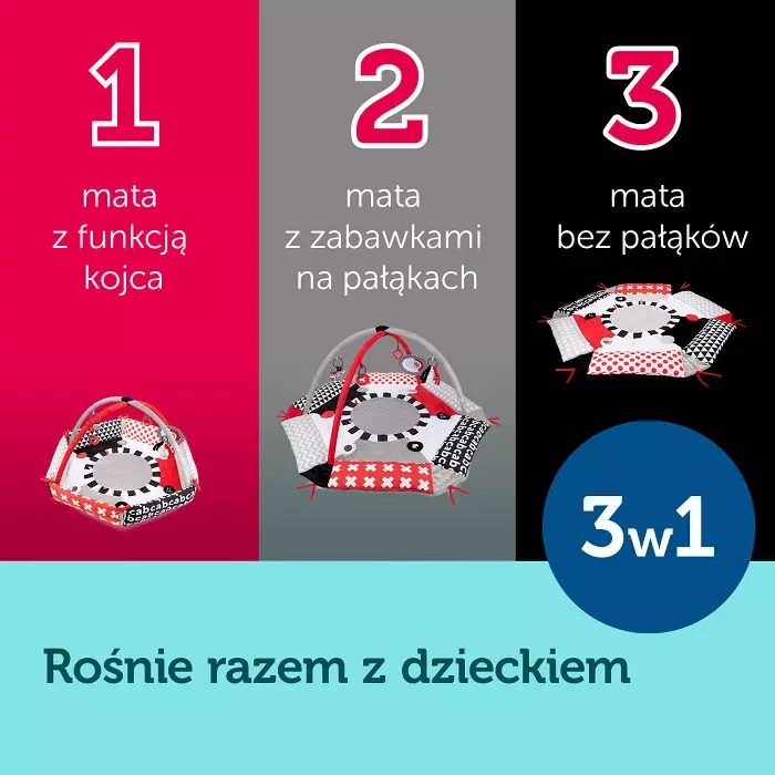 CANPOL BABIES - sensoryczna mata do zabawy | SENSORY TOYS
