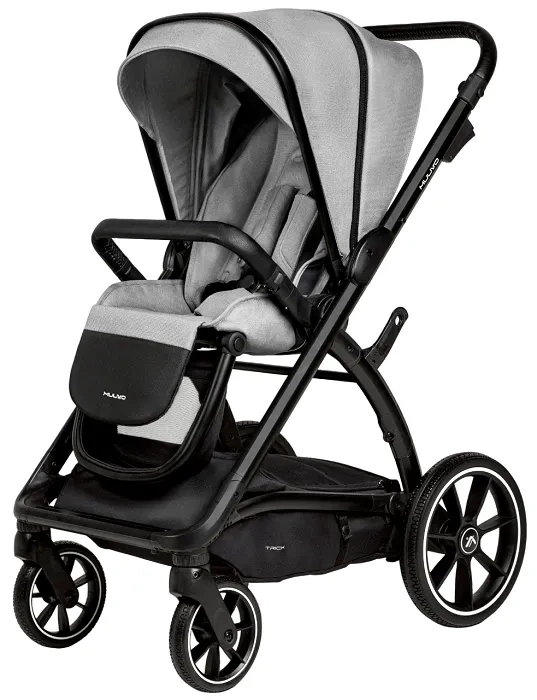 MUUVO Trick - wózek wielofunkcyjny, zestaw 2w1 | Steel Grey