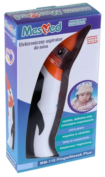 MESMED - elektryczny aspirator do nosa | PingwiNosek Plus