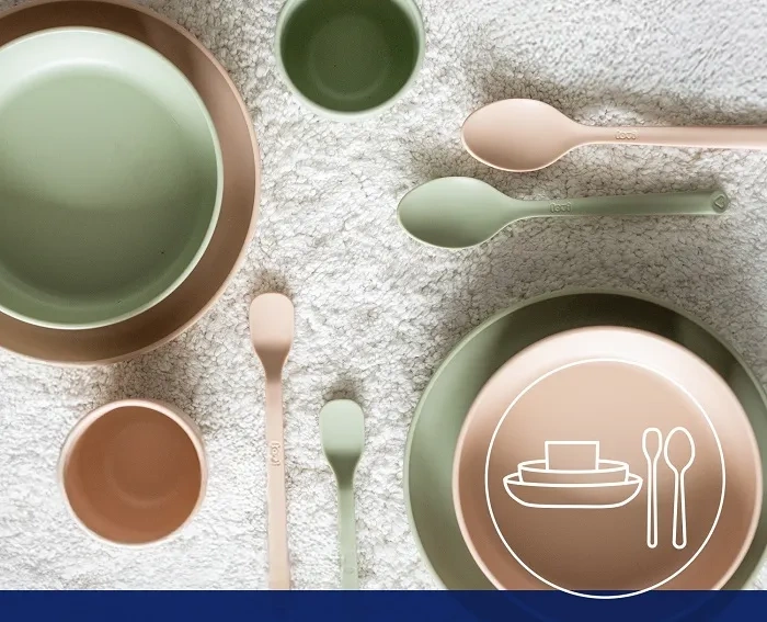 LOVI - pierwsza łyżeczka do karmienia 2 szt. | Granola