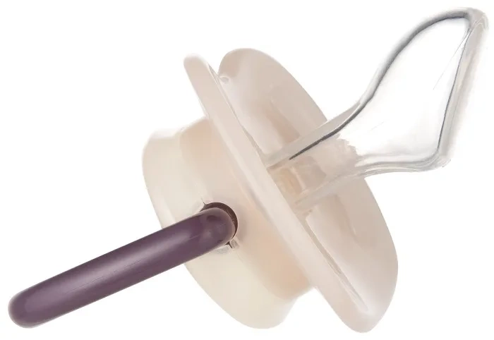 CANPOL BABIES Night Dreams - smoczek uspokajający silikon 0-6 m anatomiczny | różowy