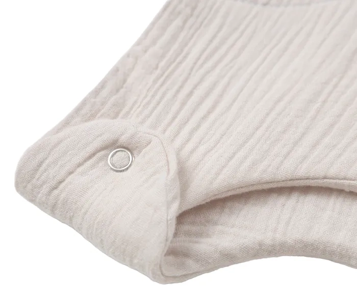 YOONCO - lekki, muślinowy śpiworek do spania dla niemowlaka | Beż