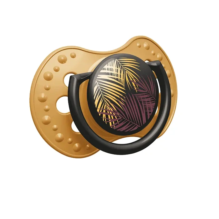 LOVI - smoczek silikonowy dynamiczny JUNGLE GIRL 2 szt. | 0-3 m