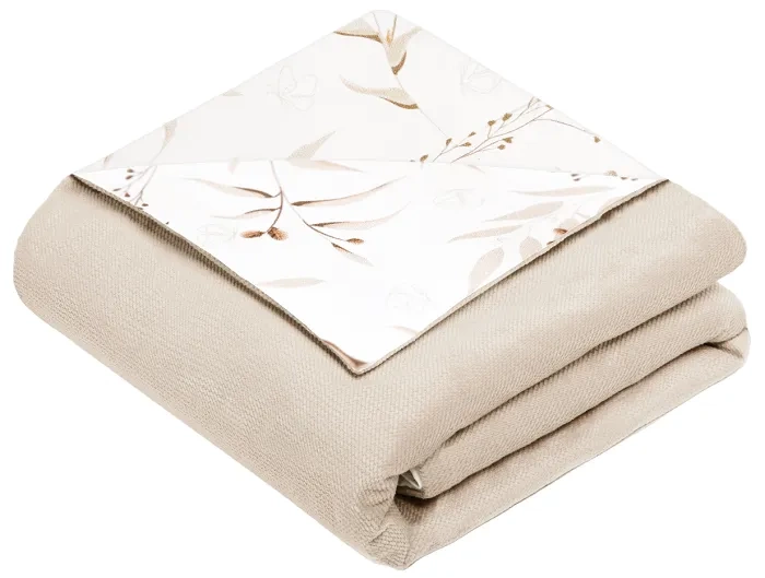 YOONCO - dwustronny kocyk kołderka 80x100 cm | Meadow