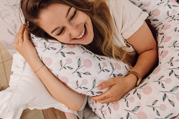 YOONCO - poduszka wielofunkcyjna ciążowa XL | Flower