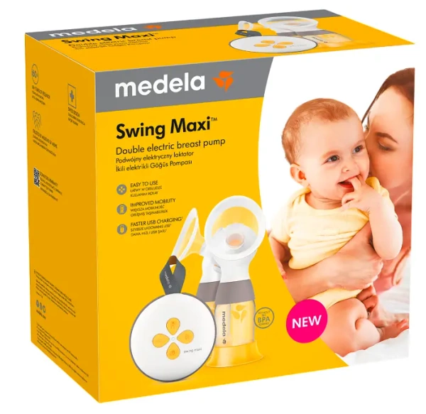 MEDELA - podwójny elektryczny laktator | SWING MAXI