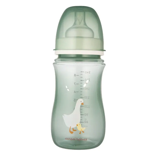 CANPOL BABIES -  Butelka antykolkowa EasyStart 300ml | GOOSE
