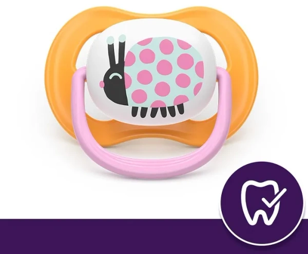 PHILIPS AVENT Ultra Air Happy - smoczek ortodontyczny 2 szt. | 6-18 m