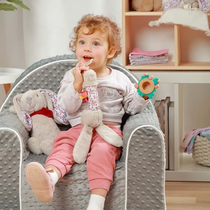 BABYONO Rabbit Milly - piszczek z gryzakiem