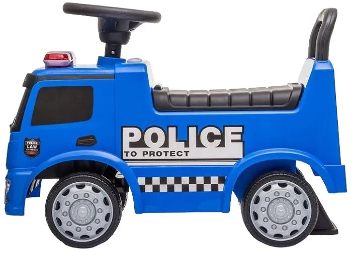 BABY MIX Policja - jeździk Mercedes z klaksonem i sygnałami świetlnymi | Radiowóz policyjny