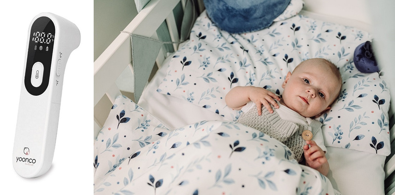 YOONCO Medical - termometr elektroniczny bezdotykowy | YT 7445