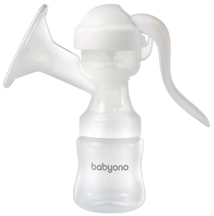 BABYONO Anatomy - laktator ręczny, zestaw w etui