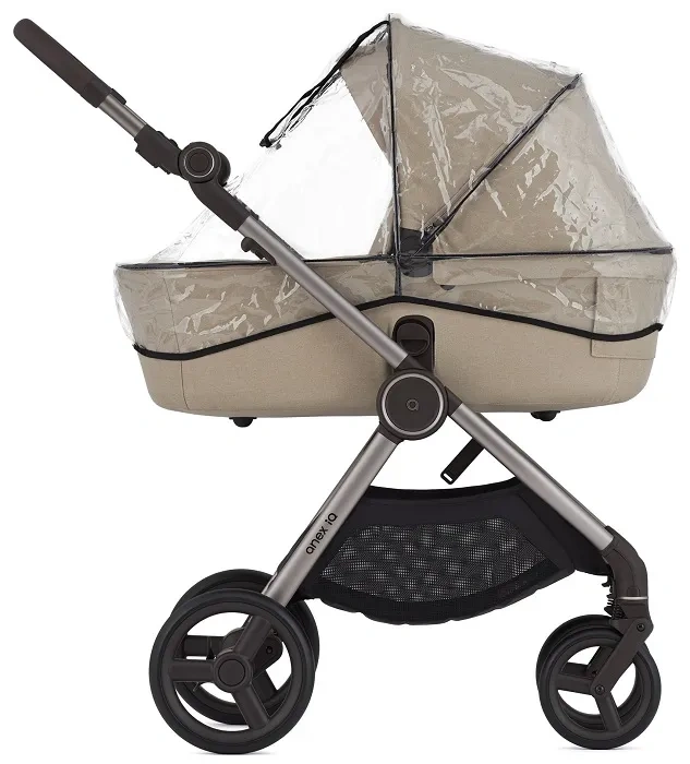 ANEX IQ Premium - wózek wielofunkcyjny, zestaw 3w1 z buggy | Crema