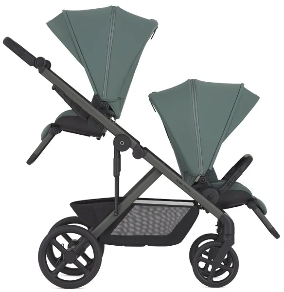 ANEX Modu - wózek spacerowy dla bliźniąt lub rodzeństwa rok po roku | Greeny