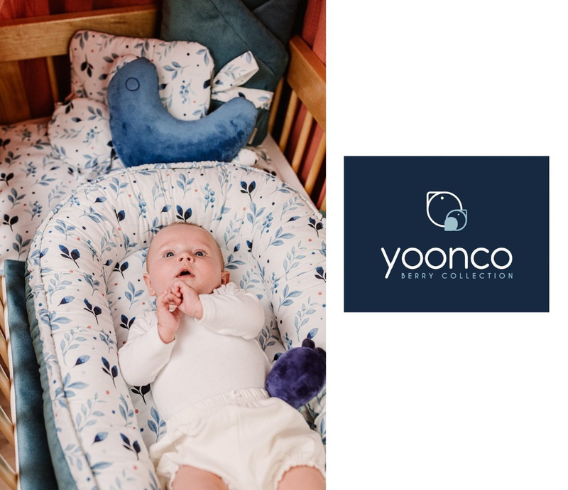 YOONCO - kokon niemowlęcy Standard 55x90 cm | Berry